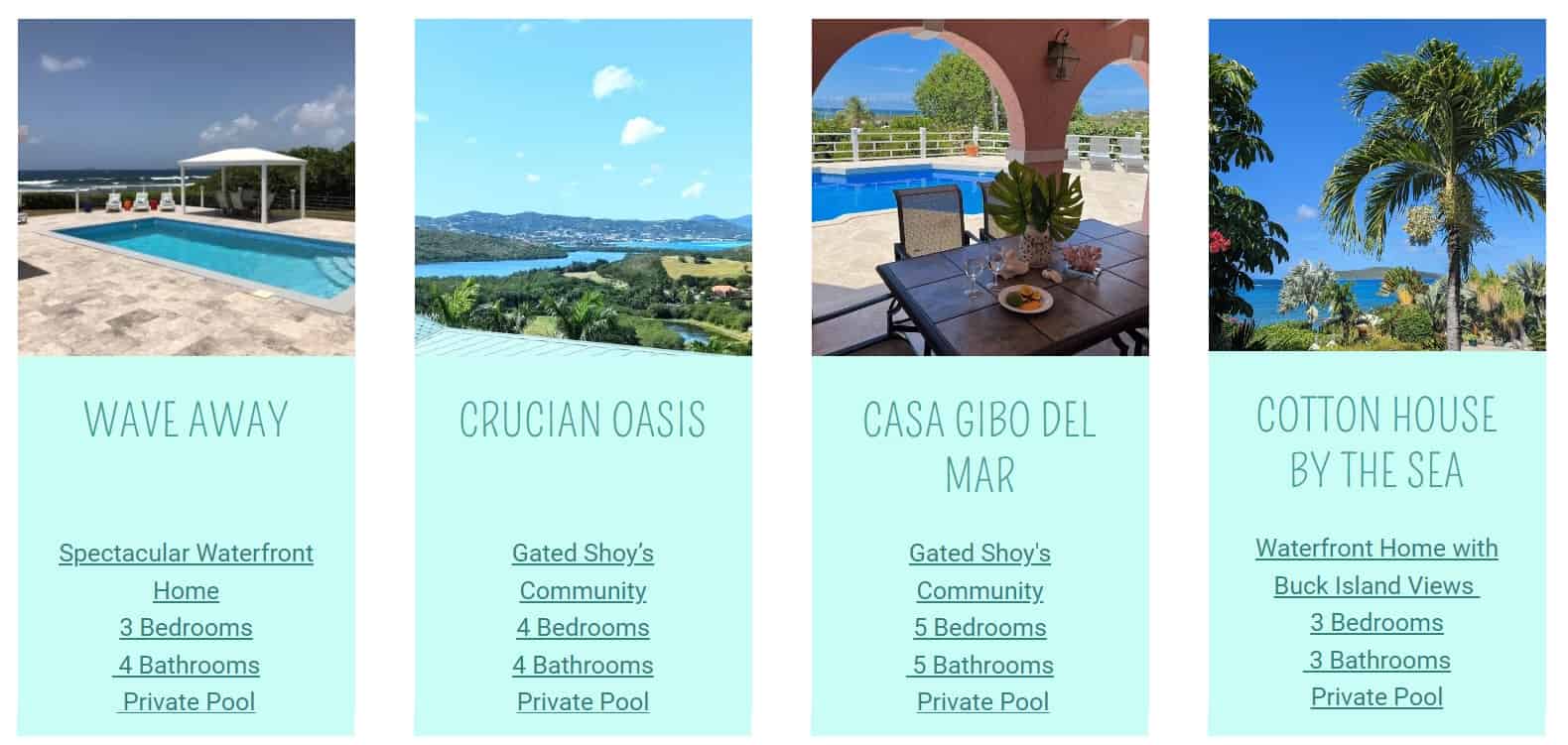 Genesis Properties St Croix USVI property management company USVI US Virgin Islands