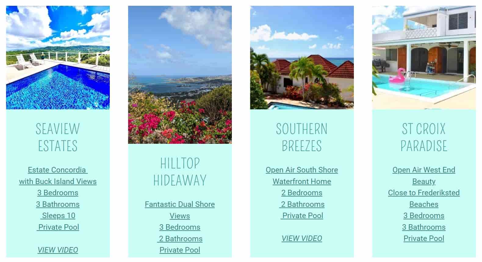 Genesis Properties St Croix USVI property management company USVI US Virgin Islands