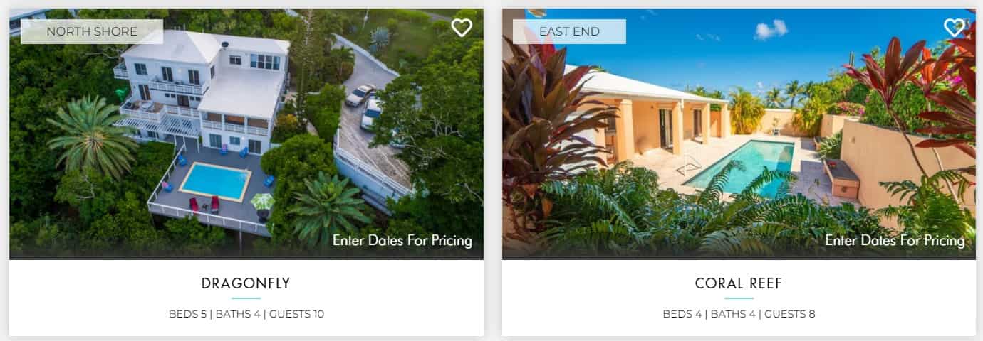 VI Premier Vacation Rentals St Croix property management US Virgin Islands USVI